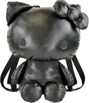 SANRIO Hello Kitty Plush Backpack Black 15.7×12.6×7.9in 4580122515935