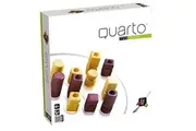 Quarto Mini Travel-Friendly Strategy Game for Adults and Families Ages 8+ 2 Players 15 Minutes