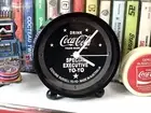 The 1967 Black Coca Cola YO-YO Special Executive Russell 9.5cm Table Alarm Clock
