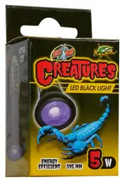 Zoo Med Creatures LED Black Light 5 watt (CT-BLE)
