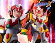 Kotobukiya Mega Man X Forcer Armor Rising Fire Version model kit NEW