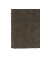 Weaving design wallet One size Brown