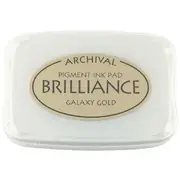 Tsukineko Brilliance Ink Pad 91 Galaxy Gold