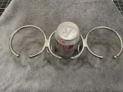 Triple Open Ring Cup Holder for Boat Yacht RV 316 Stainless