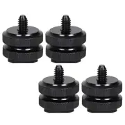 Camera Hot Shoe Mount to 1/4inch-20 Tripod Screw Adapter,Flash Shoe Mount5105