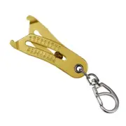Portable Precise Thread Size Checker Keychain - Bolt Size Keychain, and4000