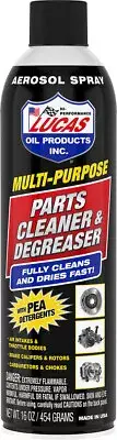LUCAS Multi-Purpose Fast Drying Parts Cleaner & Degreaser 16oz Spray