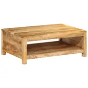 Coffee Table 80x55x30 cm Solid Wood Mango vidaXL