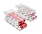 2 Soda Can Holder Rack Refrigerator Beverage Storage Organizer Fridge Beer Bins