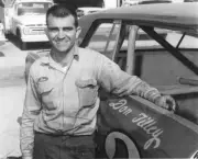Don Tilley & His Modified Stock Car 1966 Nascar Motor Racing Old Photo