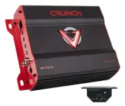 Crunch DR-2125.1D 2125 Watt Mono Amplifier 2 Ohm Class D Car Audio Amp