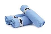 Gym Towel, 3 Pack (Sky Blue)
