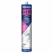 Selleys 300g White Wet Area Waterproof Silicone Sealant