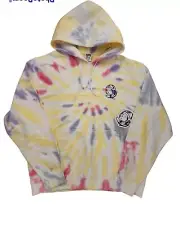 Billionaire Boys Club BBc Stratosphere Hoodie 2xl mens tye die yellow pink white