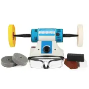 BAOSHISHAN Bench Buffer Jewelry Polisher, Variable Speed Benchtop Polishing B...