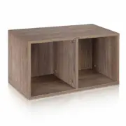 Zomo vs-Box 200 Walnut Vinyl Storage Box for Ca 200 Lps Stackable