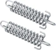 SHENGHUISS 2Pcs Premium Porch Swing Spring, Stainless Steel 316, 80 Lb Weight Capacity, Mooring Shock Absorber Spring