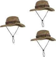 [Kisangel] 5 Pcs Outdoor Bucket Hat UV Hat Sun Hats for Men with UV Protection Sun Protection Hat Hard Hat Sun Shade High Visibility Neck Cover Mens Bucket Hat Men Fishing Hat Men Man