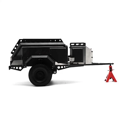 Metal Camping Trailer SET for 1/10 RC Crawler Car Traxxas TRX4 AXIAL SCX10 RC4WD