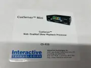 BRAND NEW CueServer MINI WEB-ENABLED Show PLAYBACK Processor CS-810