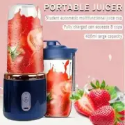 Portable Electric Juicer USB Charging Mini Mixer for Fruit and Vegetable Juicing