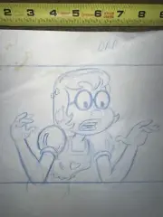 SpongeBob SquarePants Movie (2004) Production Art, Pencil