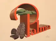 1923 Austrian Art Deco Poster, Julius Klinger, Palma (Rubber Soles)