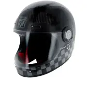 Course Carbon Black (White) Full Face Helmet