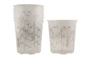 Plastic Mixing Lids/Cups (4 Sizes Available)