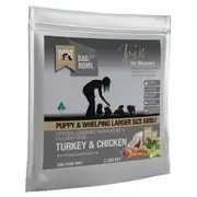 Meals For Mutts Grain Free Large Kibble Puppy Turkey & Chicken Dry Dog Food 20kg