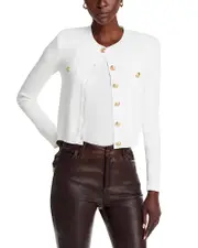 L'Agence Toulouse Crewneck Cardigan