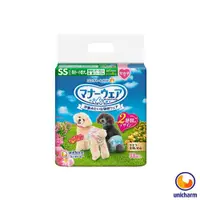 在飛比找ETMall東森購物網優惠-Unicharm 日本消臭大師 禮貌帶女用-超小型犬SS 3