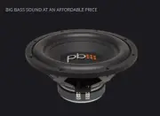 Powerbass S-1204D 12'' 4-Ohm Subwoofer Dual Voice Coil 300w RMS 600w Peak Sub