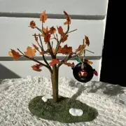 Department 56 Woodland Holiday Light Tire Swing Oak Tree #4057596 Autumn Winter