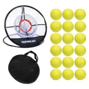 Combination A Golf Swing Trainer Chipping Net Golf Training Aids Indoor Outdoor