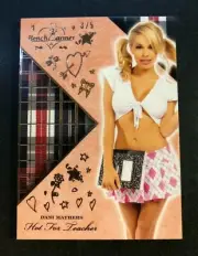 2018 Benchwarmer DANI MATHERS Hot For Teacher #78 Copper Variant/5 Playboy PMOY