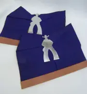 2 Vintage Cowboy Crepe Paper Costume Kids Party Hat NOS
