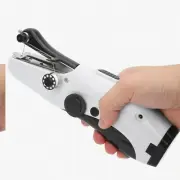 StitchMaster Mini: Portable Electric Double Needle Sewing Machine for Daily DIY