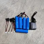 3.7V 18650 1200MAH 遙控車 攀爬車 越野車 玩具電池 一組五顆附充電組