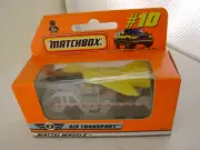 1998 MATCHBOX SUPERFAST #10 JET PLANE AIR TRANSPORTER NEW IN BOX
