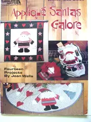 Applique Santas Galore Quilt Pattern Booklet