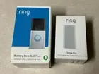 Ring Battery Doorbell Plus 1536p WiFi Video Doorbell + Ring Chime New Sealed Box