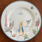 World of Beatrix Potter Peter Rabbit Botanical 10.5" Dinner Plate New!