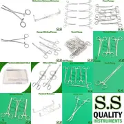 Lot Of 69 Pcs Assorted Hemostat Forceps Clamp Surgical Dental Instrument DS-1745
