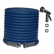 Non-Expanding 50ft Garden Hose, Lightweight Water Hose with Swivel 50'(feet)