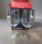 Riedel Brilliance Wine Glasses Fine Crystal 560ml 19.75 OzSet Of 2 Bar Gift NIB