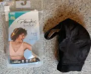 Playtex 18 HR Super Soft Cool & Breathable Wirefree Bra. #4690. Blk. Sz 38C. B12