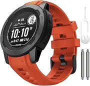 [VEVEL] For Instinct 2S Bands 20mm Width Soft Silicone Watch Bands Replacement for Instinct 2S Watch Bands Fenix 5S/Fenix 5S Plus/Fenix 6S/Fenix 6S Pro