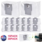 15/30Packs Dust Bag for Roborock S8+ S8 Pro Ultra,S7 MaxV Ultra,Q7+, Q7 Max+,Q5+