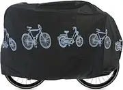 Waterproof Bike Tarp - Waterproof Storage Cover For Bike - Portable Lightweight Weatherproof Foldable Protective Tarp For Rain Dust Outdoor Activities Travel Warehouse
